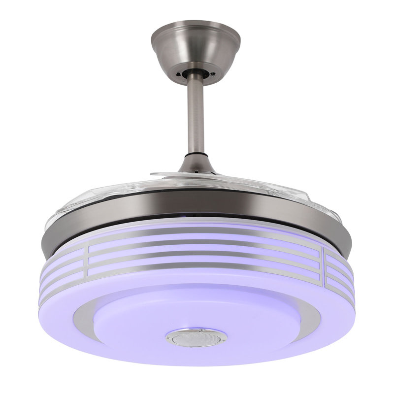 Hamdah 42" Ceiling Fan with LED Lights