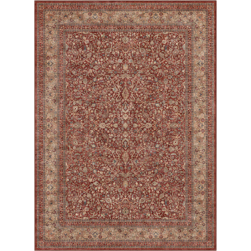 Espy Beirut Vintage Oriental Area Rug, Rectangle 5'3" x 7'3"