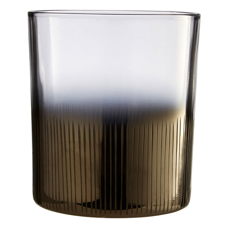 Glass Wall Tealight Holder, Silver