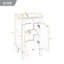 Meuble-lavabo moderne autoportant moderne de 18 pouces avec lavabo en céramique, armoire de rangement avec porte et tablette réglable-1465099690