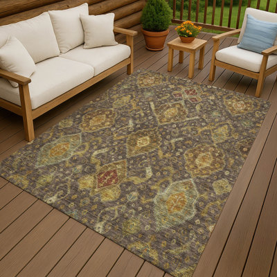 Tapis intérieur / extérieur lavable à la machine Chantille ACN2306 Global