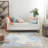 Baeza Animal Print Ivory/Blue/Red Area Rug-7296599