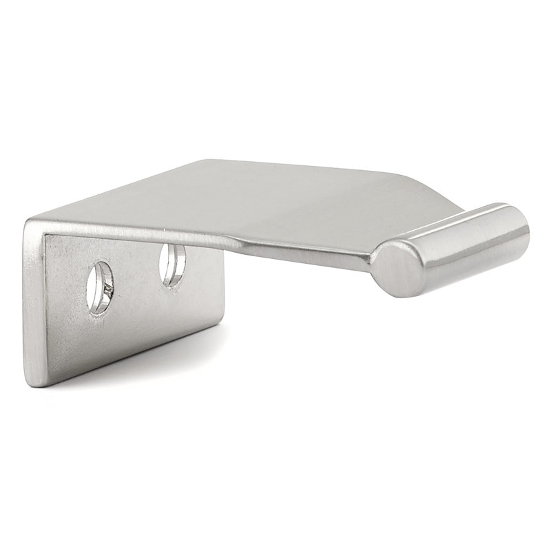 Poignée en métal Expression Contemporary Edge Edge 5/8 po, Nickel brossé