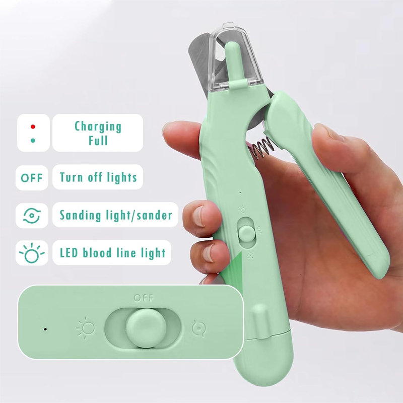 Tondeuse pour chien, Vert