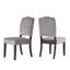 Chaise d'appoint rembourrée en velours Bryn-576159677