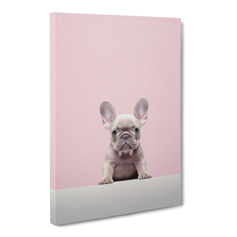 French Bulldog Minimalism No.3 - Wrapped Canvas, 76cm H x 50cm W x 3cm D
