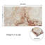 Carreaux de marbre rose véritable poli 12 po x 24 po pour le mur et le sol de la salle à manger, 4 pièces par boîte, cuisine unique en pierre rare