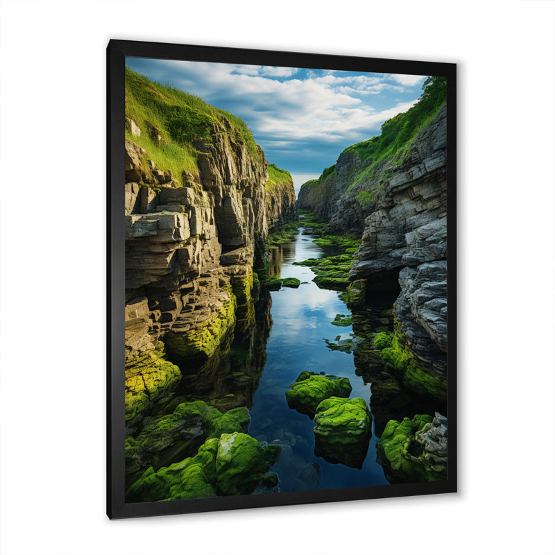 Ayodele Canada Coastal Serenity IV, Cadre photo noir, H 20 po x l 12 po x P 1 po