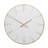 Viola Modern Round Metal Wall Clock