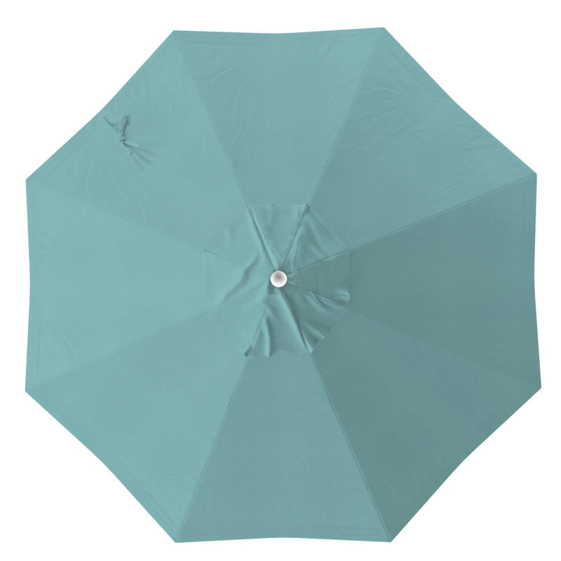 108'' Market Sunbrella® Umbrella, Canvas Aruba Sunbrella® Canvas, Matted White