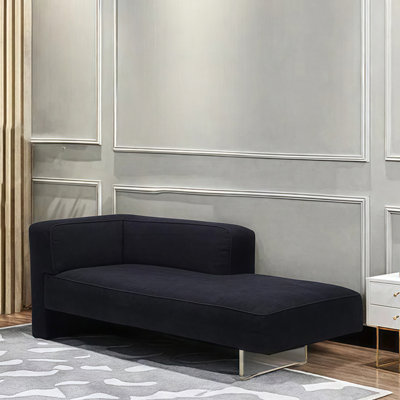 Chaise longue moderne, simple, confortable et décontractée