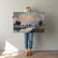 Art mural sur toile Moody Country Landscape-674879271