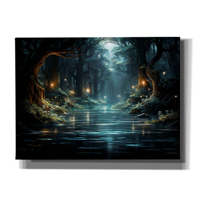 "Epic Graffiti" The Heart Of The Forest 1 "par Momart, art mural sur toile