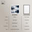 «Midnight and Ivory II Shadowbox Print», art mural abstrait par Art Remedy-115126008-115126022