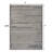 Keisha Modern Berber Stripe Gray/Cream Rug-1341549490