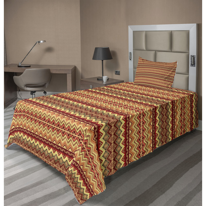 Microfiber Sheet Set, Twin Sheet Set with Fitted Sheet and 1 Pillowcase