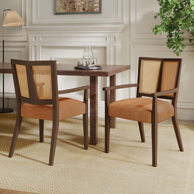 Ensemble de 2 chaises avec accoudoirs