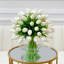 Real Touch Tulips Centerpiece In Vase-725784644