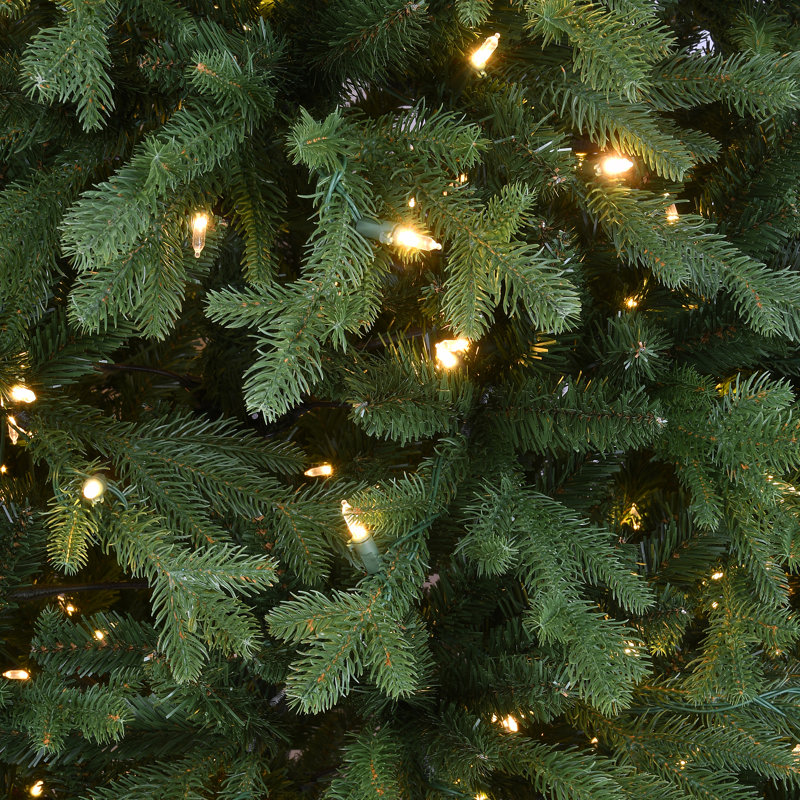Sapin de cascade 7,5 pi avec lumières DEL bicolores