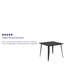 Table carrée intérieure / extérieure Angeleca-973302324