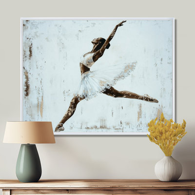 Arabesque Ballet Dance I - Ballet Wall Art Living Room