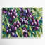 Art mural sur toile prune mauve-1935893969