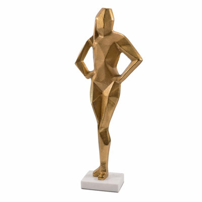 Coqueta Posing Lady Sculpture