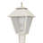 Colonial Post Top Fixture with Frosted Beveled Lens 3000K-68896396