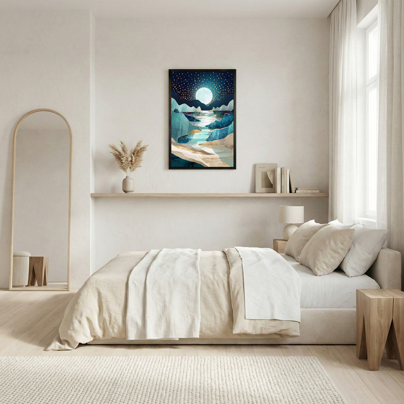 «Blue River», 24"H x 16"W