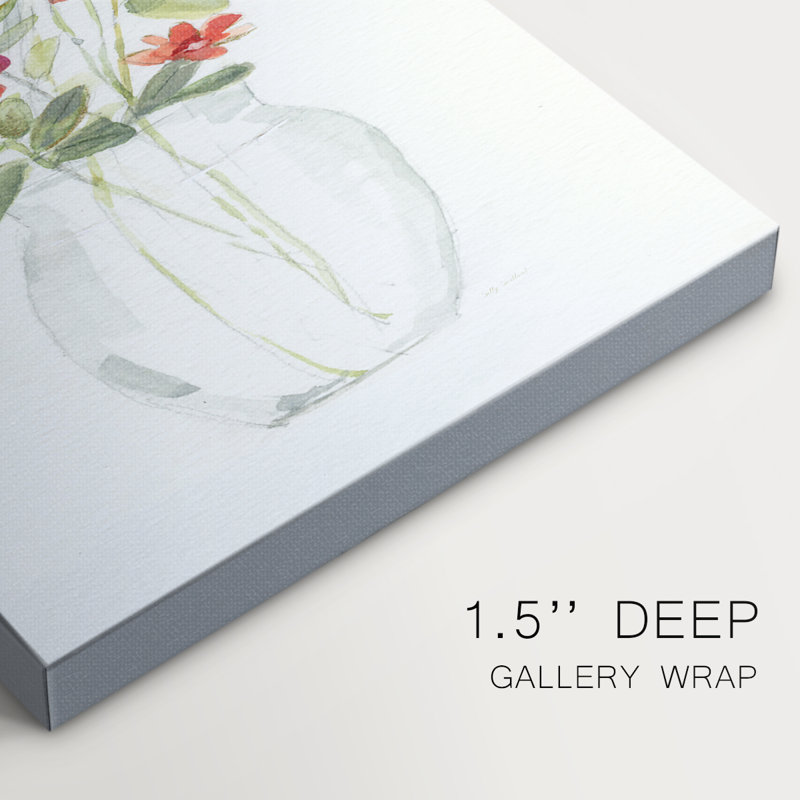 Bouquet de Provence I - galerie Cavas, H 60 po x l 40 po