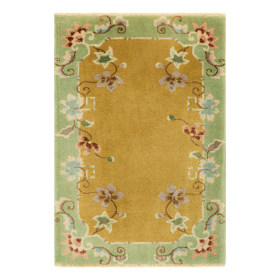 One-of-a-Kind 2'X3' Hand Knotted Area Rug