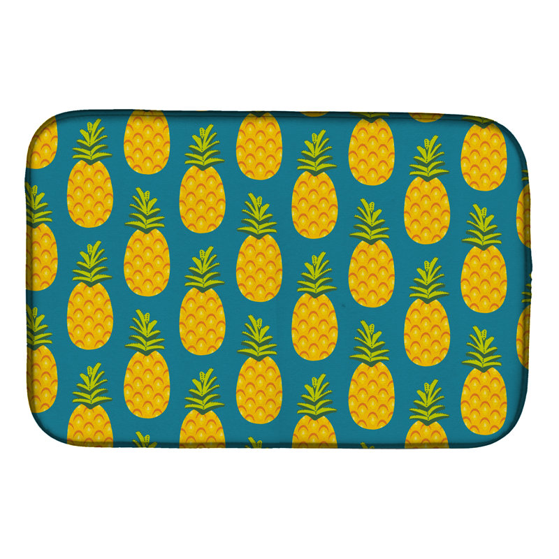 Drying Mat, Yellow/Teal