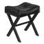 Tabouret de coiffeuse en cuir 18 po