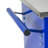 6 Drawers Tool Car With Wheels, Multifunctional Storage For Workplaces, Black And Blue, - Bearing Drawer Slides, 4" Locking Mechanisms Metal Rolling Cart Drawers, & Blue Color, Garage Warehouse-992080365