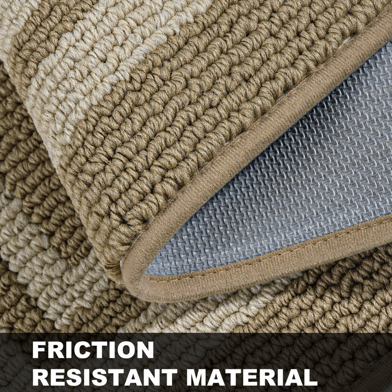 Tapis anti-fatigue Caylon, Beige, Rectangle 1 pi 8 po x 2 pi 6 po + 1 pi 8 po x 4 pi