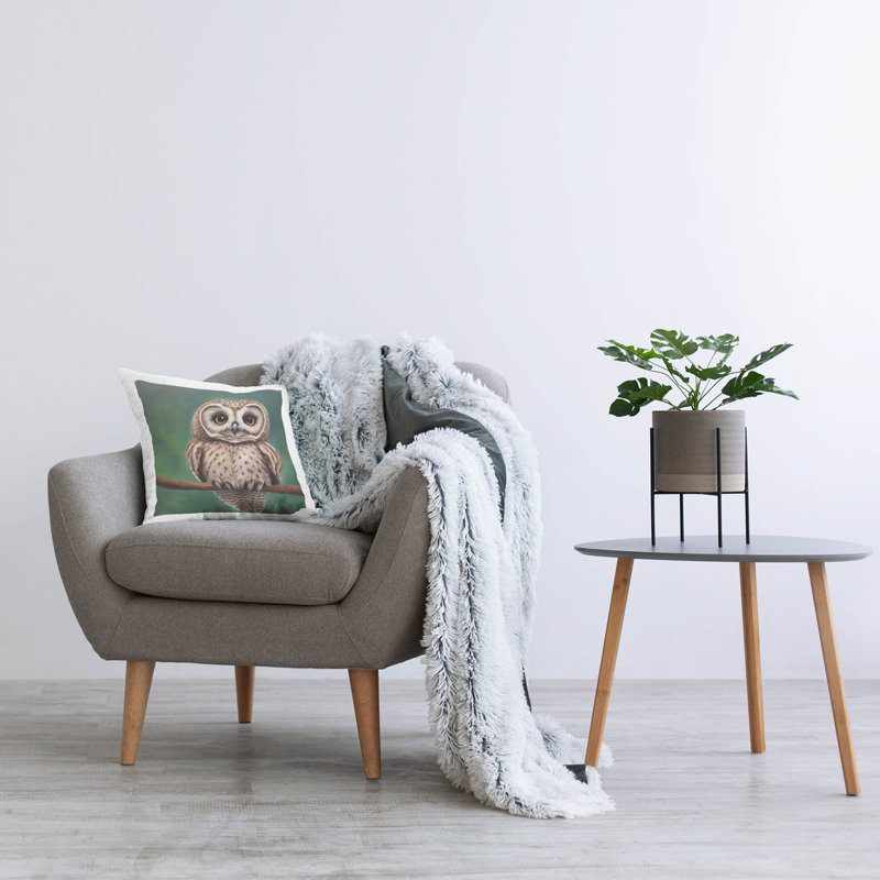 Polyester Throw Square Pillow Cover & Insert