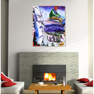 Yard sale par Shane Miller - reproduction sur toile tendue