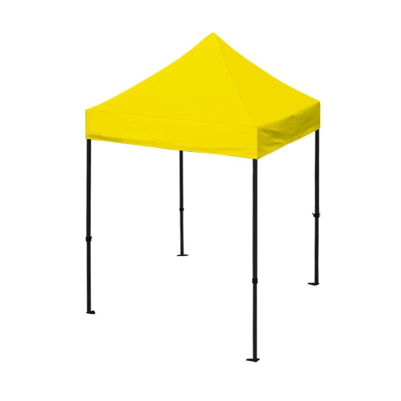 Amaziyah 96'' W x 96'' D Steel Pop-Up Canopy, Yellow, 5ft x 5ft