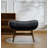 Jeyshan Upholstered Lounge Chair and Ottoman-1975194187