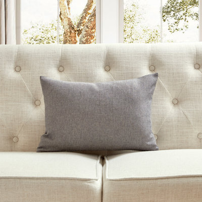 Housse de coussin réversible SEATTLE SOLID