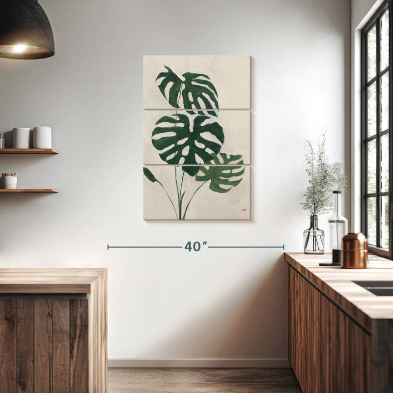 Harnek Palm Botanical I, H 38 po x l 24 po