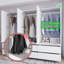 Large Combination Freestanding Armoire With 6 Drawers