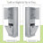 Modern Tall Storage Cabinet – Tilt-Out Compartment