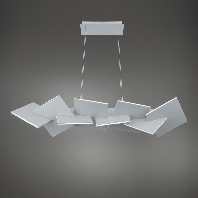 Konstruct 1 - Light LED Chandelier, Titanium