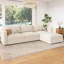 Canapé modulaire en velours côtelé Bouley-713359268