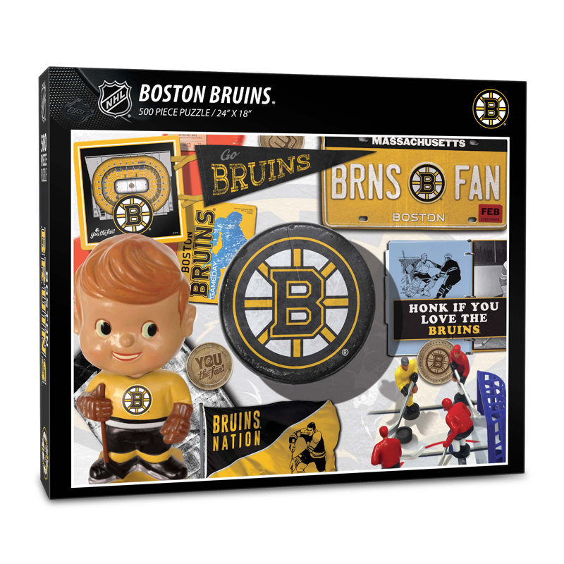 NHL Retro Series Puzzle, Boston Bruins