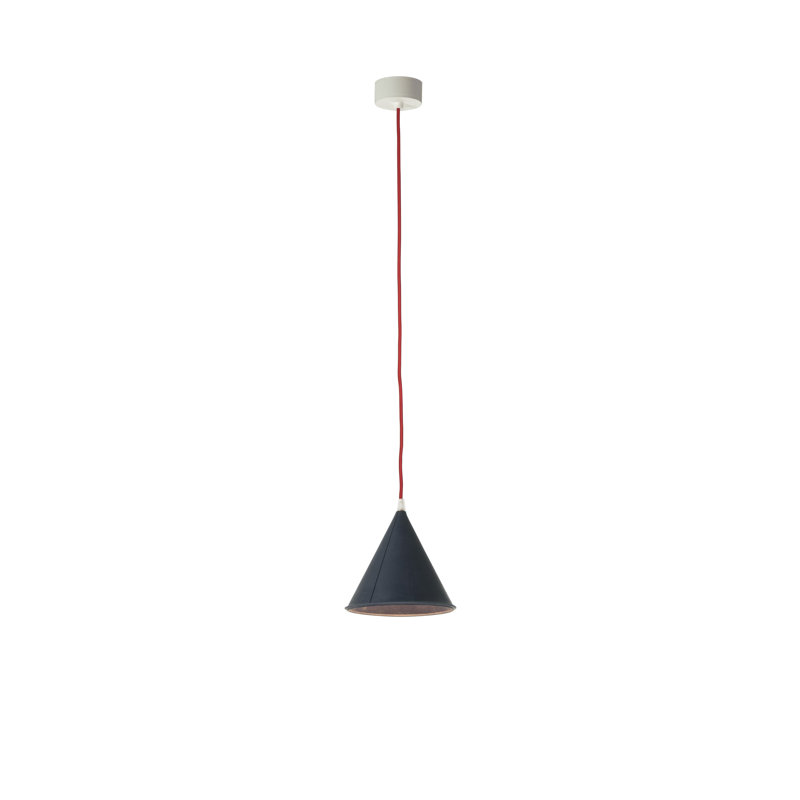 Be.pop 1 - Light Cone Pendant, Red, Black