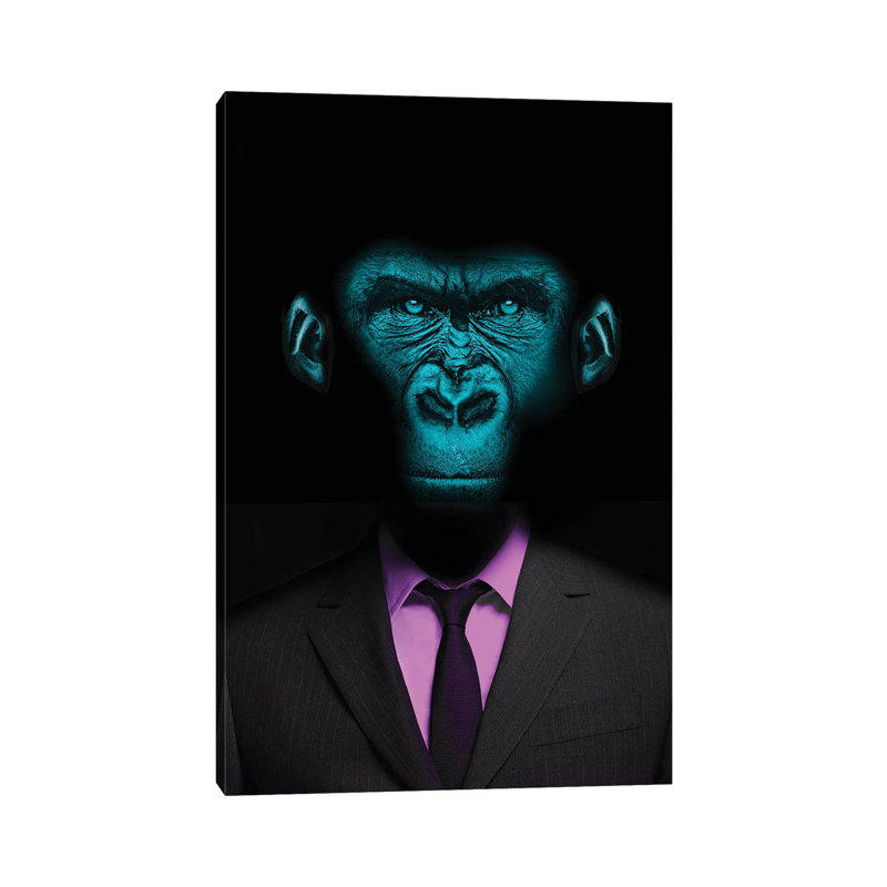 Fluoro Shirt by Vin Zzep - Wrapped Canvas Print, 20.32 cm H x 30.48 cm W