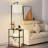 59.06'' Tray Table Floor Lamp with USB & Type-C & AC Port，Modern Shelves Side Table
