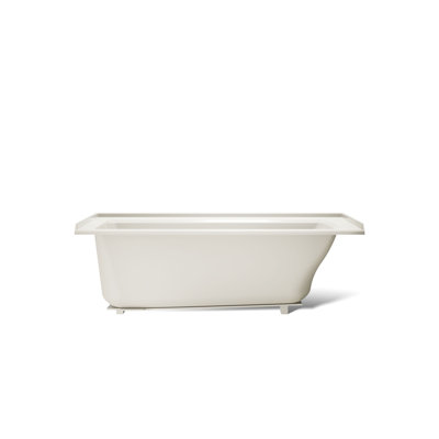 Archer Alcove Bath with Bask Heated Surface, Tile Flange and Right-Hand Drain